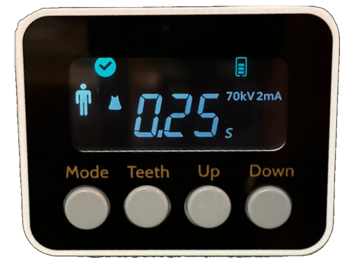 XRD 70 LCD Display Panel Close-up